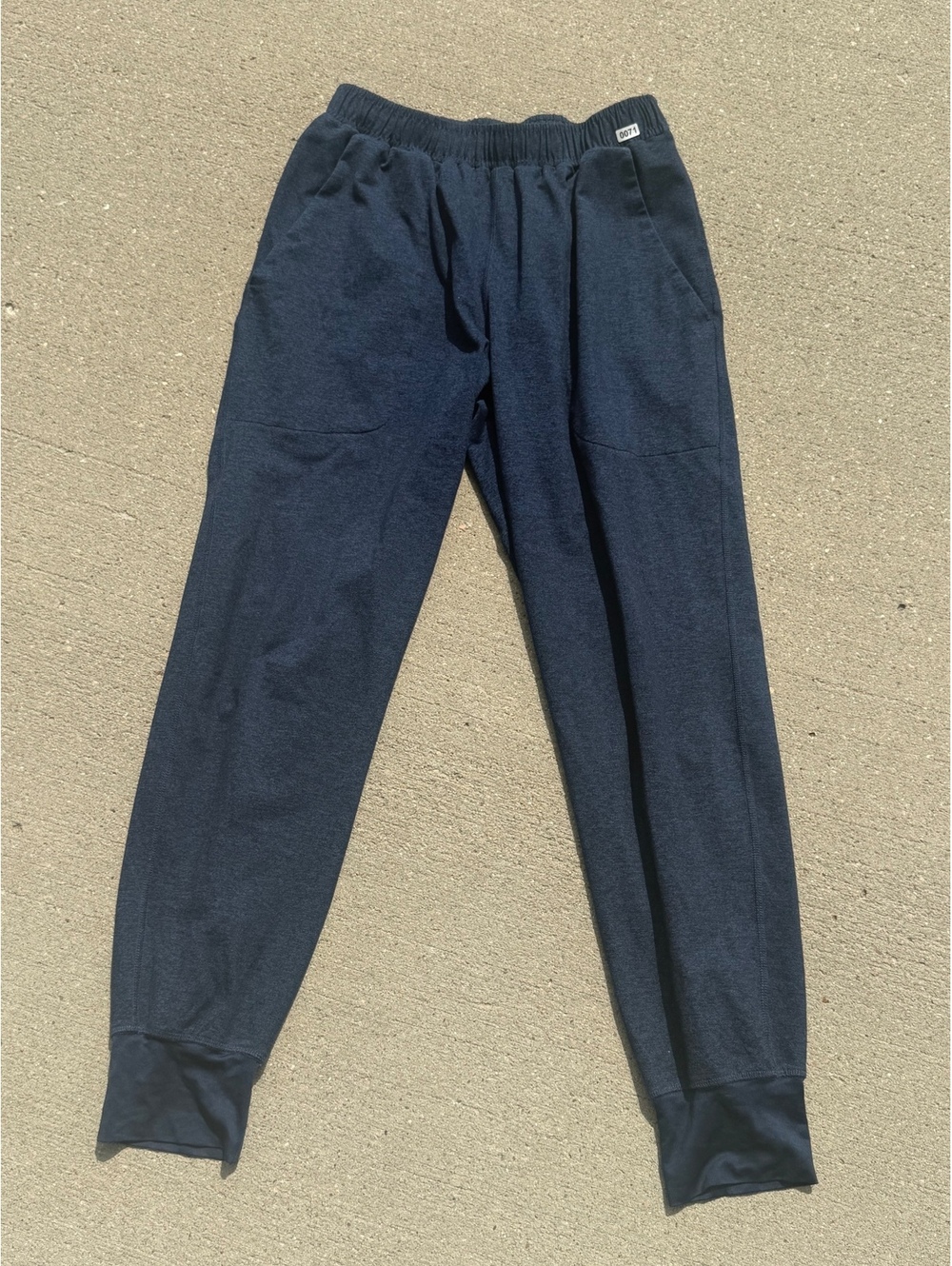 Rabbit Men's Medium Navy Blue Jogger Sweatpants